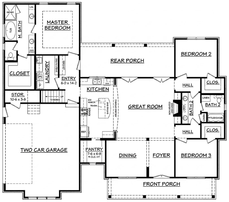 The Wilson first floor